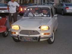 Andrew driving AMI 8