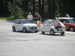 Mini and Isetta