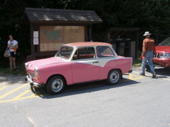 Trabi on mountain